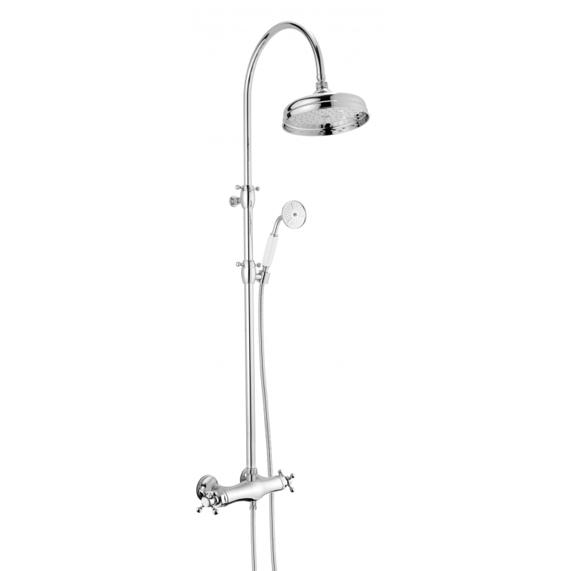 Faucets in solid brass - Doccia arco Ulisse thermostatic shower