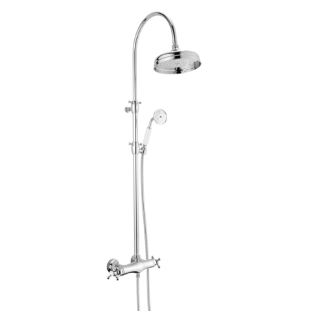 Faucets in solid brass - Doccia arco Ulisse thermostatic shower