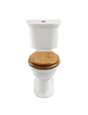 Carlyon toilet with fixed cistern