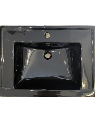 Lavabo grande Astoria deco nero