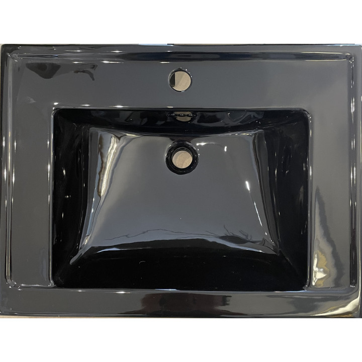 Astoria Deco große Handwaschbecken schwarz