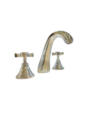 Faucets in solid brass - 3004 Waterspring 3-hole