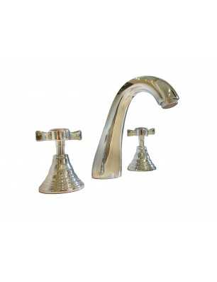 Faucets in solid brass - 3004 Waterspring 3-hole