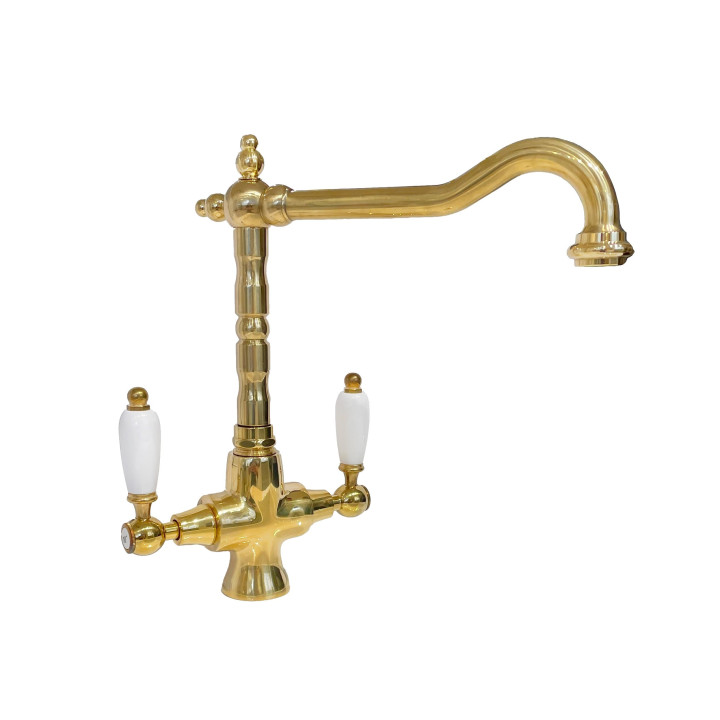 Solid brass faucet - 106 Penelope 1-hole