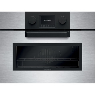 Horno combinado microondas integrado ICON MAT alfombrilla de acero inoxidable.