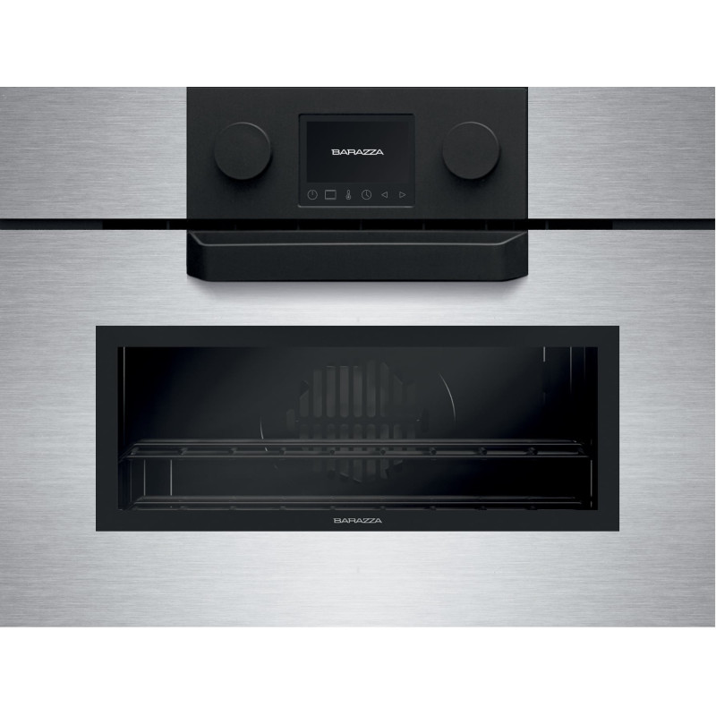 Oven Combo-Mikrowelle eingebaut ICON MAT rostfreier Stahlmatte