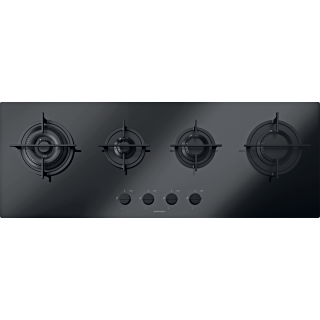 Варочная панель встроенная Mood 110 см Стеклокерамическая черная