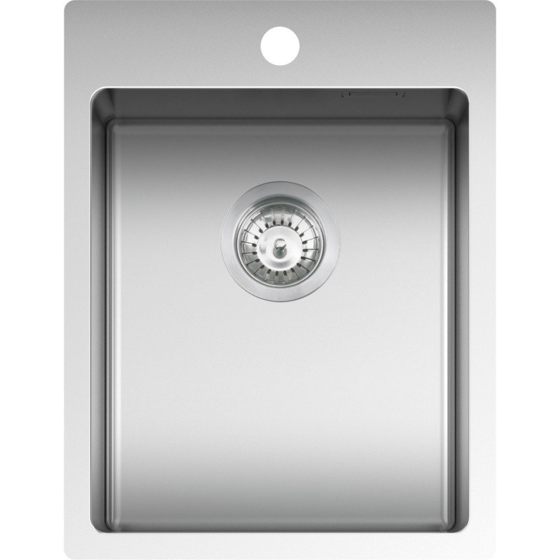B_Smart 39x50,5 cm indbygget vask med radius "10" B_Smart 39x50,5 cm indbygget vask med radius "10"