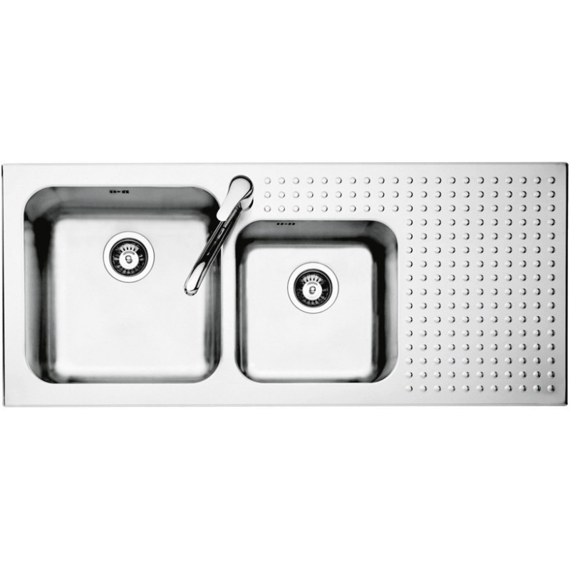 Select Plus 116 ×50 built-in steel sink Select Plus 116 ×50 built-in steel sink