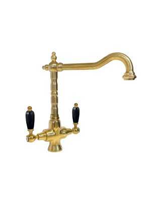 Faucets in solid brass 106 Onyx 1 hole
