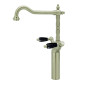 Faucets in solid brass - 6007 HL Onyx 1 hole