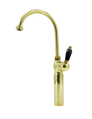 Robinets en laiton massif - 10560 B HL Onyx 1 trou