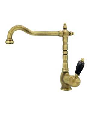 Faucets in solid brass - 10560 Onyx 1 hole