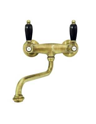 Faucets in solid brass - 3011 Onyx wall mounted