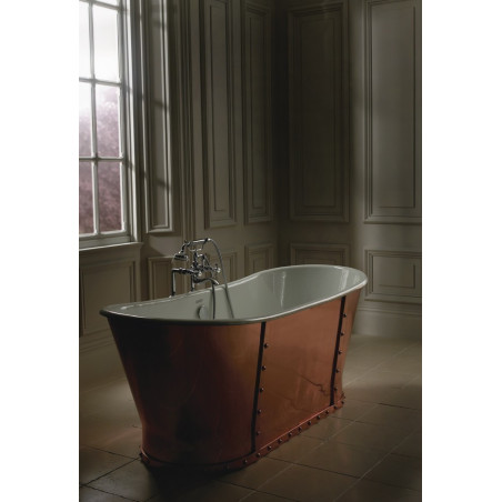 Badkar - Eiffel i massiv koppar