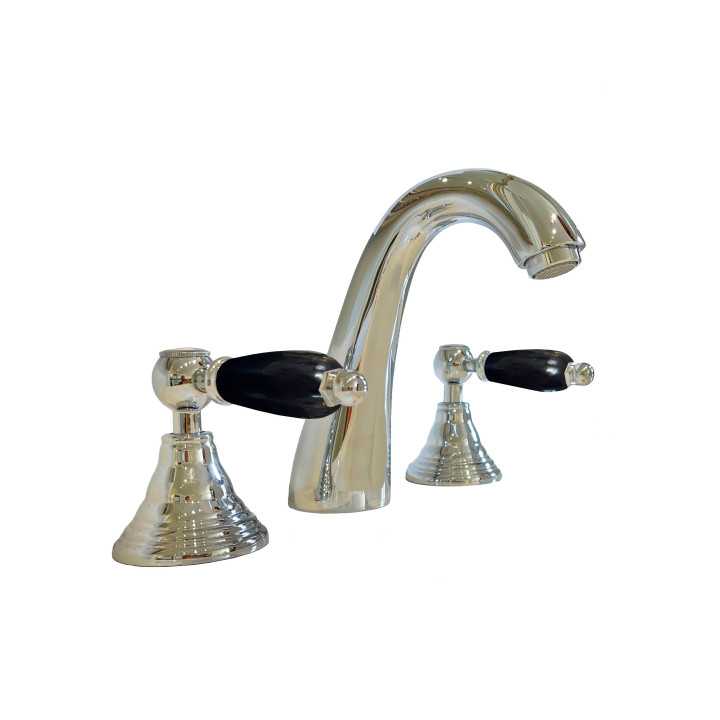 Armaturen aus Massivmessing - 3004 Onyx 3-Loch
