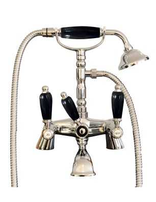 Faucets in solid brass - 6002 Onyx for bathtub