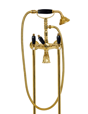 Robinets en laiton massif - 6000 + 6020 Onyx pour baignoire