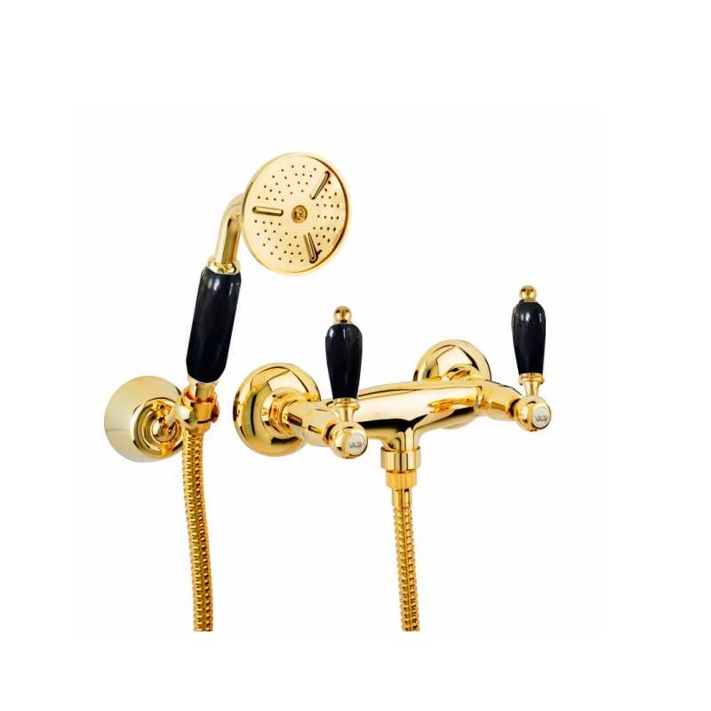 Faucets in solid brass - Doccia Onyx  for shower
