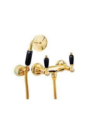 Faucets in solid brass - Doccia Onyx  for shower