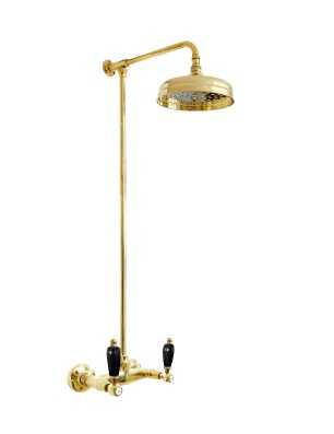 Faucets in solid brass - 777 Onyx shower