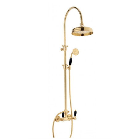 Faucets in solid brass - Doccia arco Onyx shower