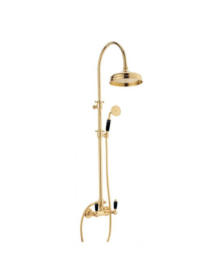 Faucets in solid brass - Doccia arco Onyx shower
