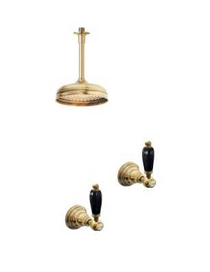 Faucets in solid brass - 6021-L Onyx wall mounted shower