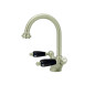 Faucet in solid brass - 3010 S Onyx 1 hole Faucet in solid brass - 3010 S Onyx 1 hole