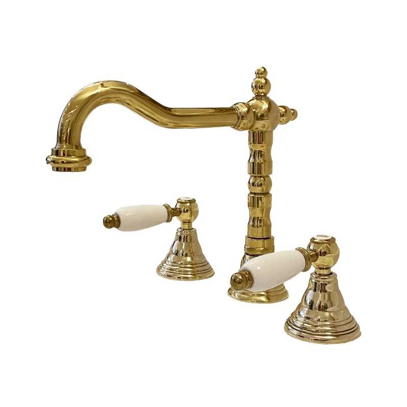 Faucets in solid brass - 6003 Penelope 3-hole
