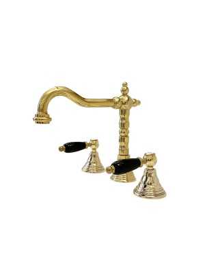 Faucets in solid brass - 6003 Onyx 3-holes