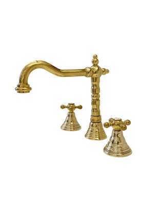 Faucets in solid brass - 6003 Ulisse 3 hole