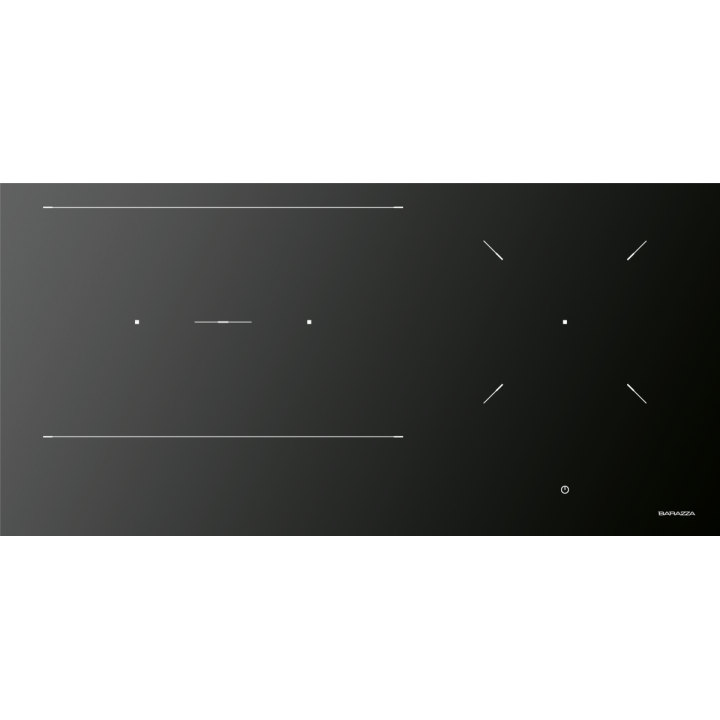 Placa de cocción empotrada y al ras City 90 cm inducción