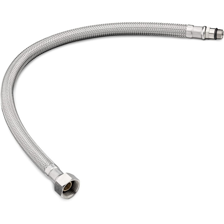 Flexible de raccordement inox M10 x 3/8" x 350 mm | Bellistri ApS