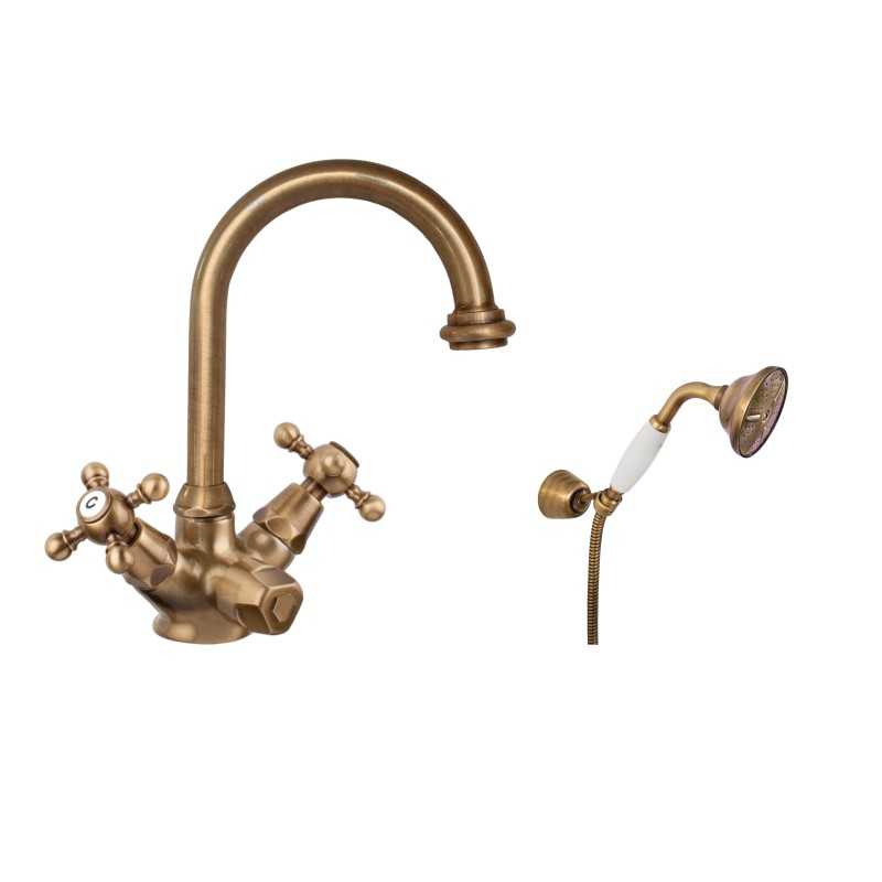 Faucets in solid brass - 62071-S-3V Ulisse 1 hole