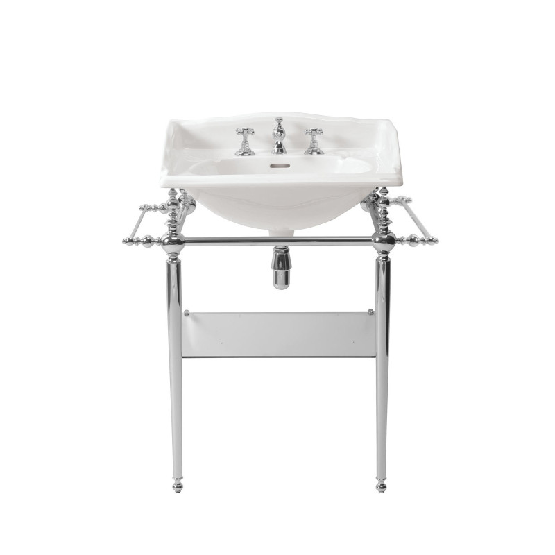 Sink on frame Victorian large