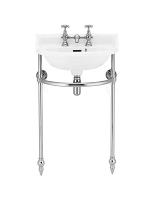 Piccolo lavabo vittoriano su struttura