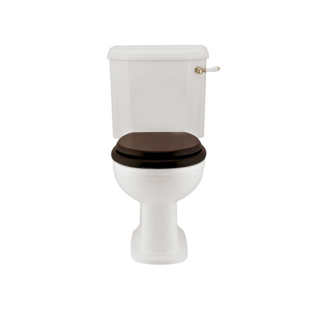 Victoriansk toalett med fast cistern