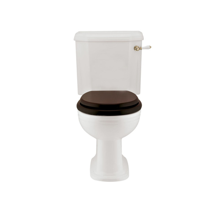 Toilette vittoriana con cisterna fissa