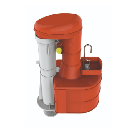 Levier de chasse d'eau de réservoir de toilette