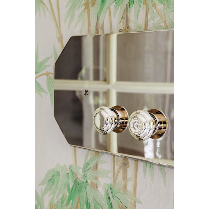 Panel de control de doble descarga