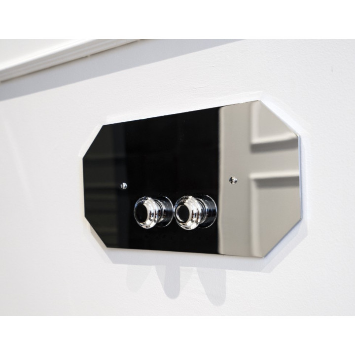 Dobbelt skyllekontrolpanel