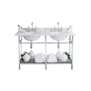 Celine lavabo doble sobre estructura 1500 x 600