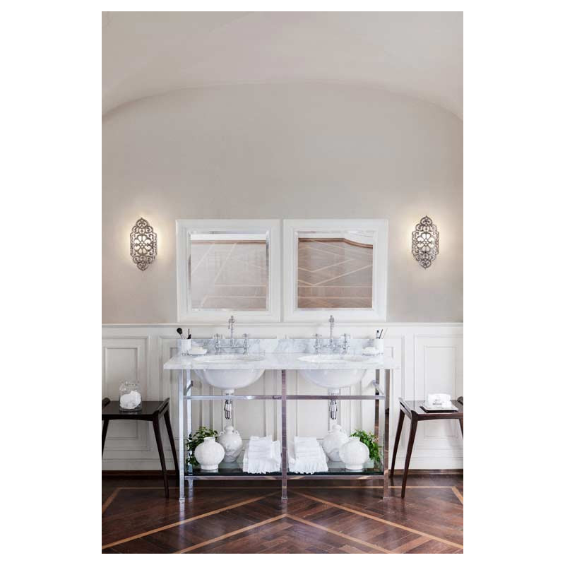 Lavabo sobre estructura Celine doble 1100 x 600