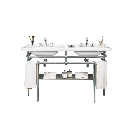 Cézanne double lavabo sur cadre