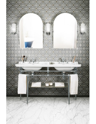 Cézanne double lavabo sur cadre