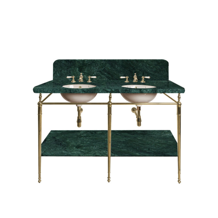 Ophelia lavabo doble en estructura