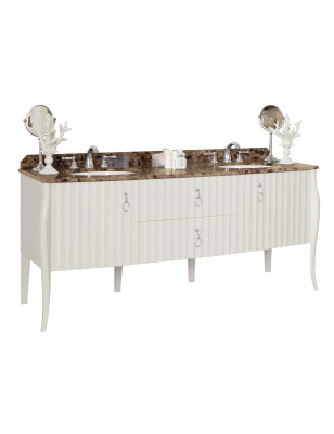 Badeværelsesmøbler Charlotte dobbelt