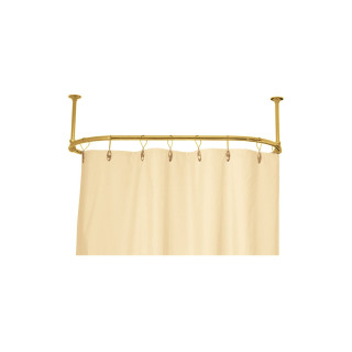 Bruseforhængsstang oval loftmonteret