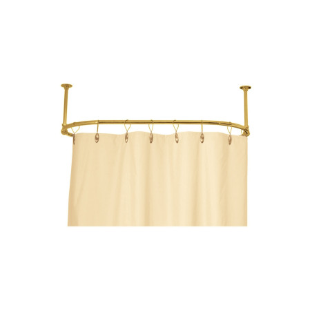 Asta per doccia ovale montata a soffitto